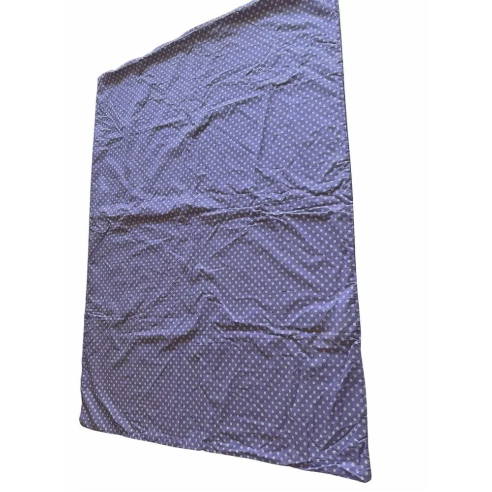 Pottery Barn Toddler Bed Duvet Cover Purple Polka Dot